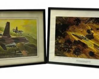 USAF Framed Airplane Prints