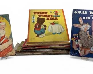 Vintage Children Stories  Santa Claus, Animals, And More