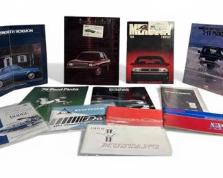 Vintage Dodge, Ford, Plymouth And More Car Manuals