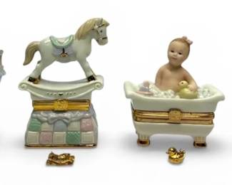 Lenox Treasure Trinket Boxes