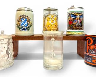 German Beer Steins And More