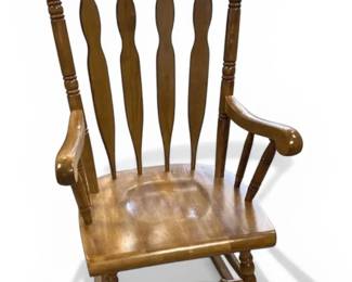 Wooden Rocking Chair