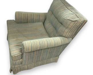 Striped Armchair