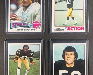 NFL Topps Steelers Lot.