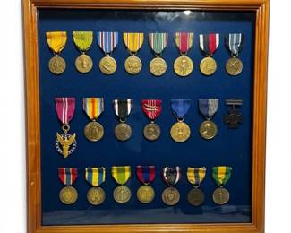 US Military Medal Shadow Box