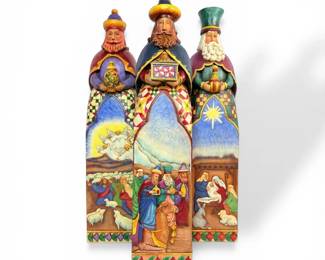 3 Jim Shore Heartwood Creek Figurines