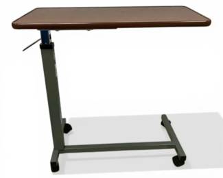 Hospital Bed Type Rolling Tray Table