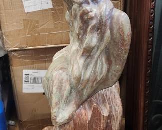 CARVED MARBLE SCULPTURE