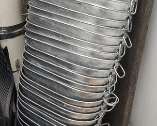 GALVANIZE PLANT POTS NEW.