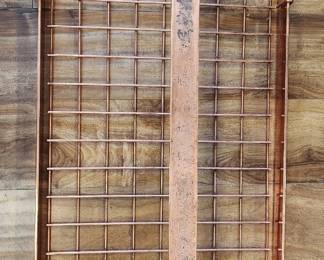 SOLID COPPER POT RACK