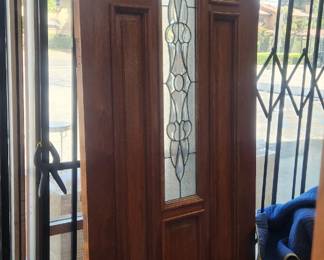 NEW MAHOGANY DOORS 7'