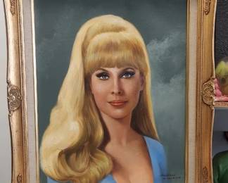 Barbara Eden *Jeannie* Painting