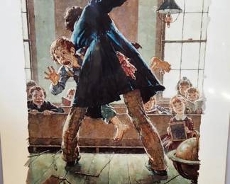 SIGNED NORMAN ROCKWELL