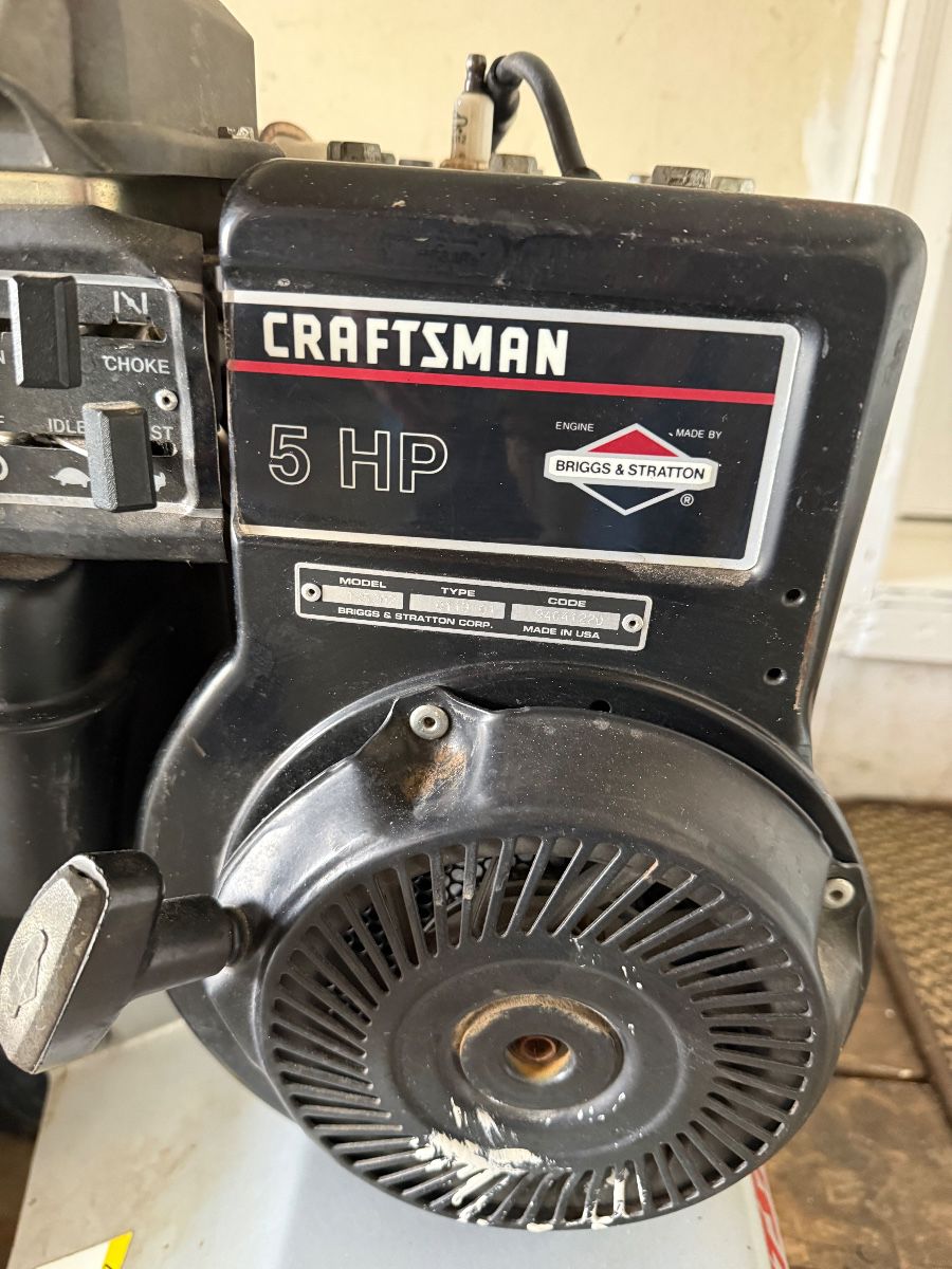Craftsman 5hp Rototiller