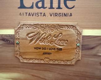 Lane Antique Cedar Hope Chest