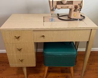 Mid-Century Singer Sewing Machine