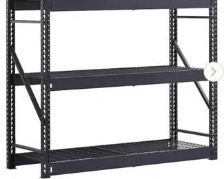 Two 54”x24” 3 Shelf Metal Utility Shelves (Not actual units)