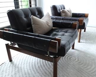 Modern lounge chairs