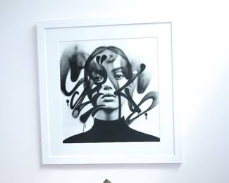 Street art  by artist Rafael Sliks