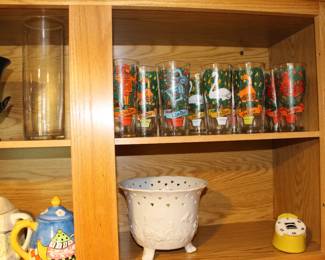 12 days of Christmas glasses