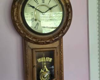 One of many clocks in the house