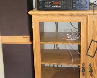 Various vintage stereo equipment