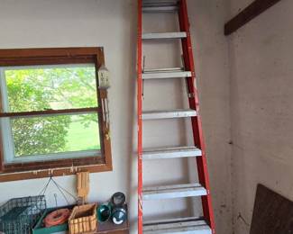 Tall ladder (two short ladders also)