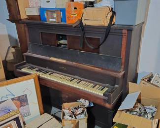 Player piano as is - for parts - available for sale now $25
