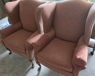 Pair of easy chairs