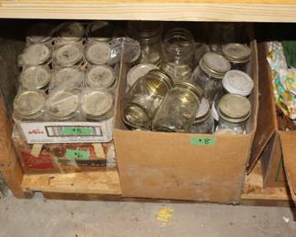 Canning jars