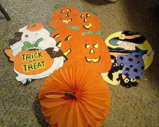 Vintage Halloween Decor