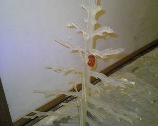 Vintage fold out Christmas tree