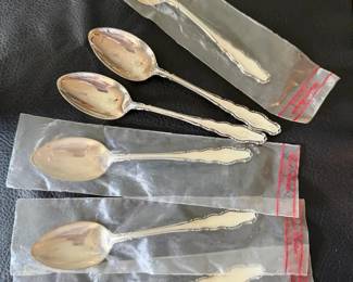 6 Reed  Barton Sterling Spoons