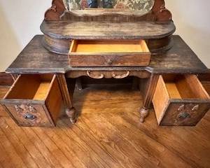 Antique vanity