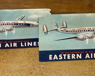 VINTAGE EASTERN AIRLINES TICKET HOLDER