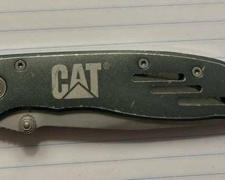CAT LOCKING BLADE POCKET KNIFE