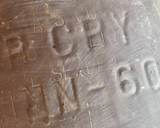 ANTIQUE COPPER DAIRY CAN  -  MINNESOTA