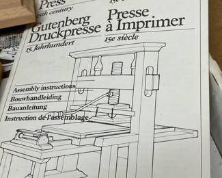 PRINTING PRESS MODEL KIT