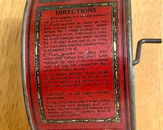RARE Antique World Syndicate Co., Inc.  (1919) Newspaper Acting-Picture Machine 