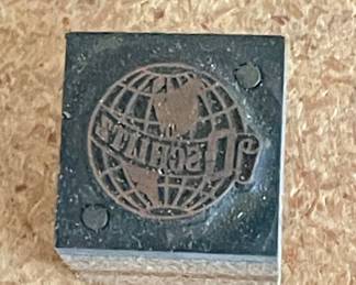 VINTAGE SCHLITZ PRINTING CUT/BLOCK
