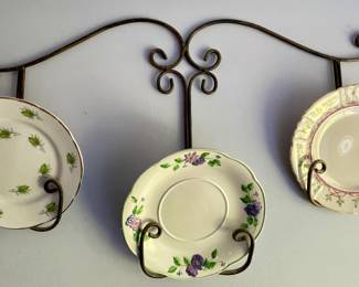 DECORATIVE PLATES, RACK
