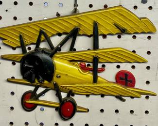 1975 HOMCO CAST ALUMINUM BIPLANE