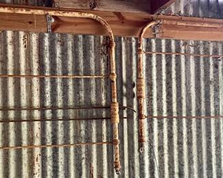 ANTIQUE BED - HEADBOARD/FOOTBOARD/SPRINGS