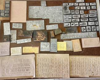 PRINTER MATS, PLATES AND CUTS