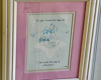 FRAMED TEA APPRECIATION