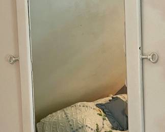 ANTIQUE PAINTED MIRROR