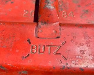 Vintage Blitz USMC 2.5 Gal. Fuel Can