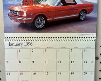 VINTAGE ADVERTISING CALENDAR - 1996 - NEESE'S PLUMBING REPAIR, INC.