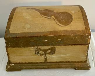 PAINTED STATIONERY BOX - BLESSINGS & AFFIRMATIONS