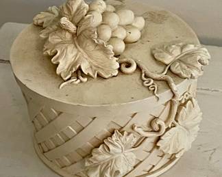 POTTERY TRINKET BOX